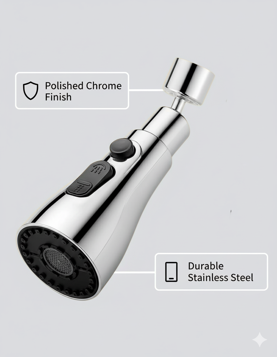 3 Modes Kitchen Sink Faucet